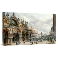 u. St. Marks & Palace Doges, Venecija Art Print - Carlo Grubacs
