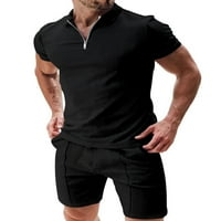 Biekopu muške ljetne kratke hlače, majica sa kratkim rukavima s elastičnom strukom hlače od outfit