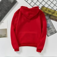 Dadaria Hoodies za žene i muškarce sa dizajnom Par pulover pas Print plus baršunasto pulover s kapuljačom