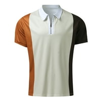 Aaiymet Polo majica MENS POLO košulje Performanse vlage Wicking Muška golf majica Casual Suws Fit Long