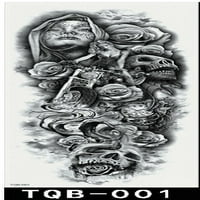 Toyella vodootporne naljepnice za tetovažu TQB035