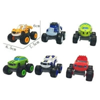 Dječje igračke Automobili Monster mašine Super Stunts Blaze Boys Girls Kids Truck Car Coll Play Vozila Model Toys Rođendan Božićni pokloni