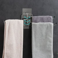 1 2 180 ° rotirajuća ručnika za ručnik od nehrđajućeg čelika ručnik za ručnik za kupatilo Organizator