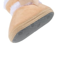 Hirigin Toddler Djevojke Djevojke čizme Zimske tople meke jedine pahuljaste slatke cipele za nokse za novorođenčad