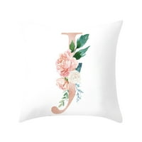 Festival Domaći dekor Pismo Jastuk za jastuk za jastuke za kauč na kauč na kauč na katu cvjetni jastučnica