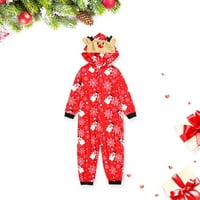 Božićni pokloni Dječji dječji snjegović Hood Monder Josper Zkupna porodica Pajamas Sleep Bagen Outfit