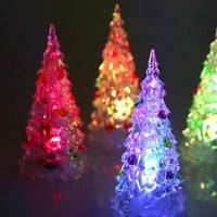 Crystal Božićno stablo šareno božićno oslikano LED božićna drveća oslikana drveća