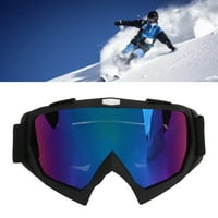 Naočale za motocikle, vanjske naočale za skije za skijanje na otvorenom OTG dizajn mat crni okvir za