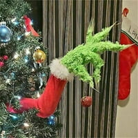 Zardwill Grinch Christmas Christround Centra Green Grinch ruka za glavu ukras za glavu Ukrasi
