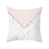 Verpetridure Geometrijski mramorni tekstura bacač jastučni jastuk za jastuk navlakač