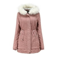 Vedolay kaput za žene predimenzionirane ležerne dugih rukava uredske poslovne jakne, ružičaste l