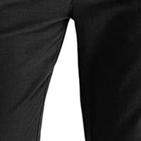 Viikei Muške hlače Clearence Plus veličine Hlače Muške pantalone za muškarce Poslovni labavi elastični