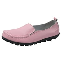PIMFILM ravne sandale za žene Žene teniske tenisice Vintage obuća Udobni stanovi ružičasti 7,5