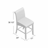 Gauthier 26 Counter stolica, materijal sjedala: tapecirana, visina sjedala - pod do sjedala: 26