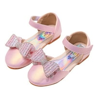 Djevojke Baby princeze Cipele Star Sequin Rhinestone Luk Sandale Plesne cipele Pearl Bling Cipele Single