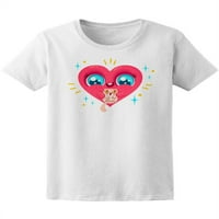 Slatko srce sa majicom majica za majicu - MIMage by Shutterstock, ženska velika