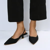 Ženske cipele za opsegu Sandale Ležerne prilike u boji Čvrsto istaknute pojedinačne elastične cipele