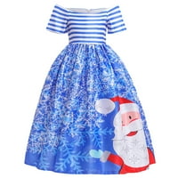 Dječje haljine za djevojčice Dječji paletni haljini Božić Xmas Dance party princess božićna haljina