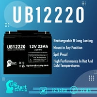 - Kompatibilna APC SU48RMXLBP baterija - Zamjena UB univerzalna zapečaćena olovna akumulatorska baterija