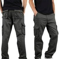 Kakina s hlače za muškarce čišćenje muškog proljeća i jesenjih hip-hop dizajna Sportske fitness labave