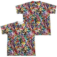 Power Rangers - gomila rendžera - Mladi majica kratkih rukava - mala