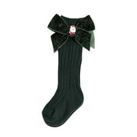 Sunsery Kid Božićne čarape pletenje nogu toplije crtane čarape