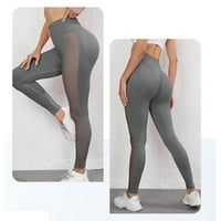 Yoga Hlače Ženske gamaše visoke struke Sportske hlače za sportske hlače Bešavne joge hlače