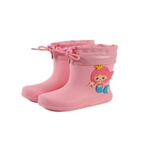 Rotosw Dečice gumene čizme Vodootporne bašte cipele crtane kišne čizme Neklizajuće telesne kalf kiša
