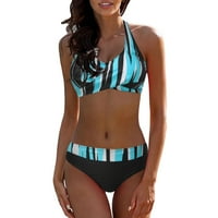 Kupaći kostimi sa kratkim kupaćim kostima Block kupaći kupaći odijela za žene
