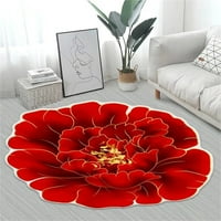 Wofedy prostirke za dnevni boravak prijevoz topline 3D u obliku cvijeta kat kauč na kauč na kauč na