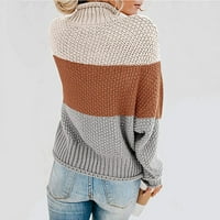LowRofile pulover džemperi za žene plus veličine Ležerne prilike s dugim rukavima sa ramena Loža Zimski