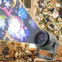 Giligiliso Cleariance božićna svjetla Projektor na otvorenom: LED rotirajući snijeg