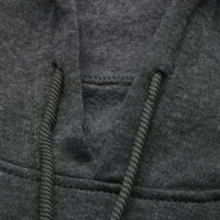 Ženski čišćenje babySbule ženske vrhove, ženski povremeni modni ispisani pulover O-izrez dugih rukava