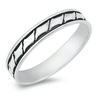 Sterling Silver dizajner dizajnerske prstene veličine 5