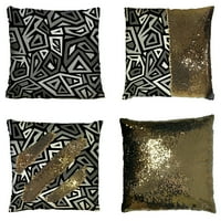 Moderna stilska tekstura Sažetak geometrijskog jastuka Kućinski poklopac zgloba