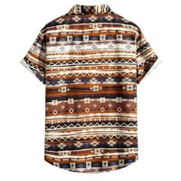 Ljetna košulja za muškarce Nova casual moda Casuan rever Rezervni plat plaćeni jakna s dugim rukavima