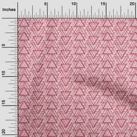 Onuone pamuk fle Light Pink tkanina Geometrijska DIY odjeća prekrivajući tkaninu Tkanina od dvorišta