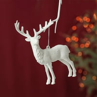 Ayyufe Xmas Tree Ornamenti Eko-prilagođeni realnističkim plastičnim božićnim ukrasima u obliku pahuljica za dom