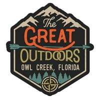 Owl Creek Florida Veliki magnet za dizajn na otvorenom