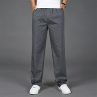 FVWitlyh jogger pantalone za muškarce Muške rastezanje Skinny Fit Ležerne poslovne hlače Hlače gležnjače