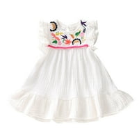 PIMFILM haljine za ženske djevojke za djevojčice Ljetna haljina Šifon princeza tutu haljina cvjetna