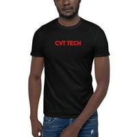 Crvena CVT tech pamučna majica kratkih rukava po nedefiniranim poklonima