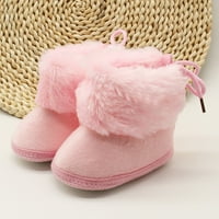 Lowrofile za bebe cipele Toddler Soild vunene čizme Mekane samostojeće sniježne pripreme