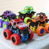 Godderr Toddlers Baby automobili igračke, inercija kaskader Racing Boys igračka automobila, trenje Trucke
