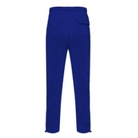 B91XZ muške haljine muške konop za labavljenje struka SOLD u boji džepne pantalone labave sportske pantalone