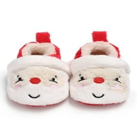 Zodanni Baby Topne cipele Prvi šetač papučasti čizme plišane obložene čizme novorođenče snijeg snijeg