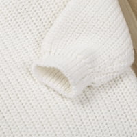 Ehfomius novorođenče dječake dječake pletene džemper dugi rukavi pleteni džemperi padaju zimski topli