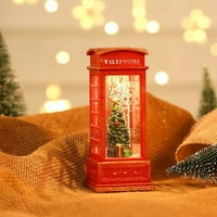 Sweetcandy Christmas Ornament Stari intervju Teleanski kabina Mala uljana svjetiljka - drvo