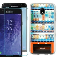 Slučaj telefona za Samsung Galaxy J Clower J Aura Slim-Fit TPU kućište sa zaštitnim zaštitnikom od stakla