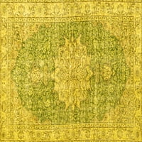 Ahgly Company Machine Persian Pravokutnik Perzijski žuti Tradicionalni prostirci, 3 '5'